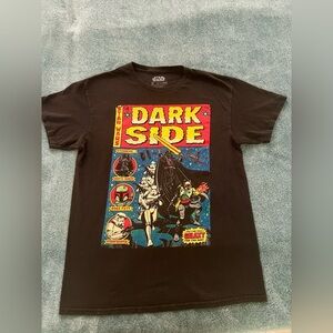 Star Wars Dark Side Graphic Tee - Black